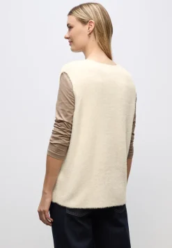 Ärmelloser Pullover