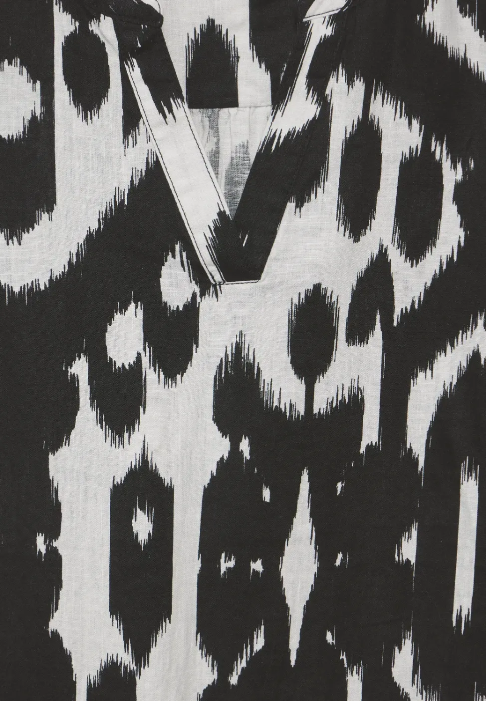 Ärmelloses Kleid mit Print