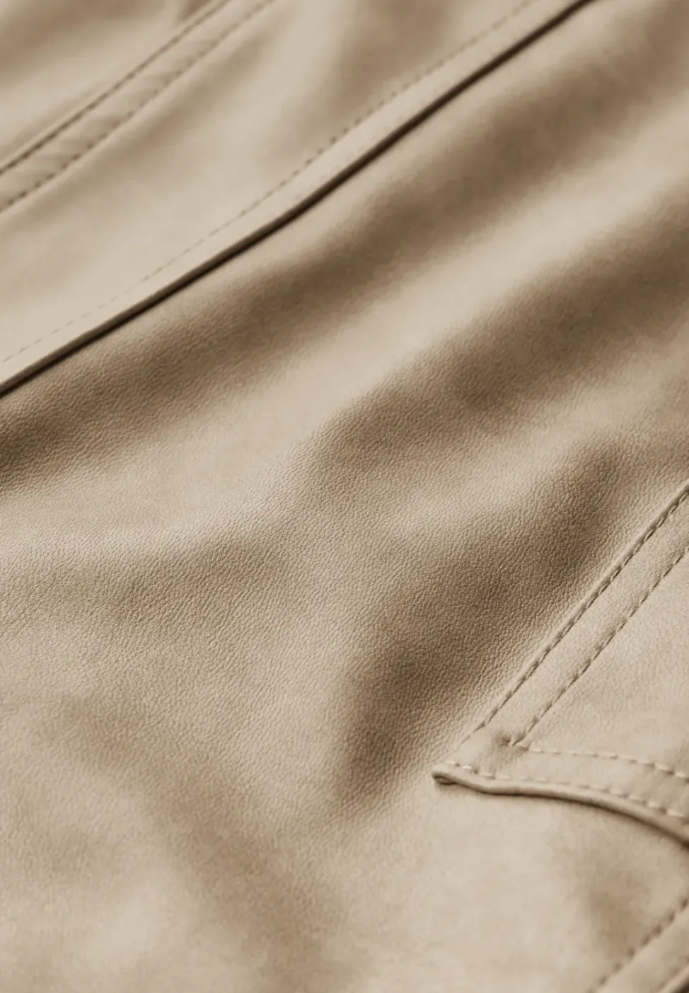Rock im Leder-Look