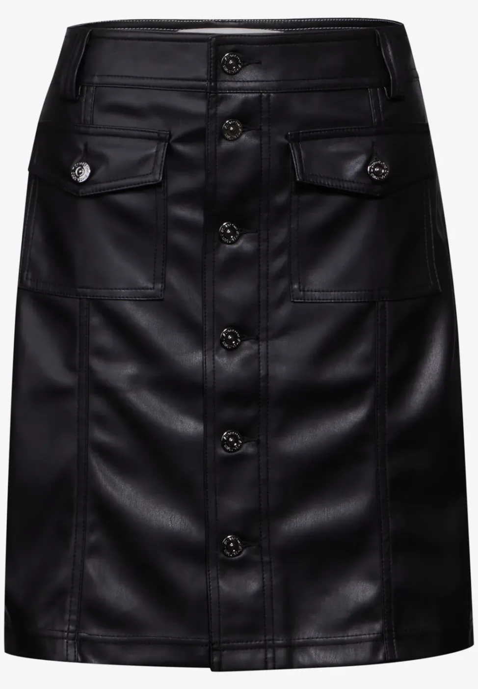 Rock in Leder-Optik
