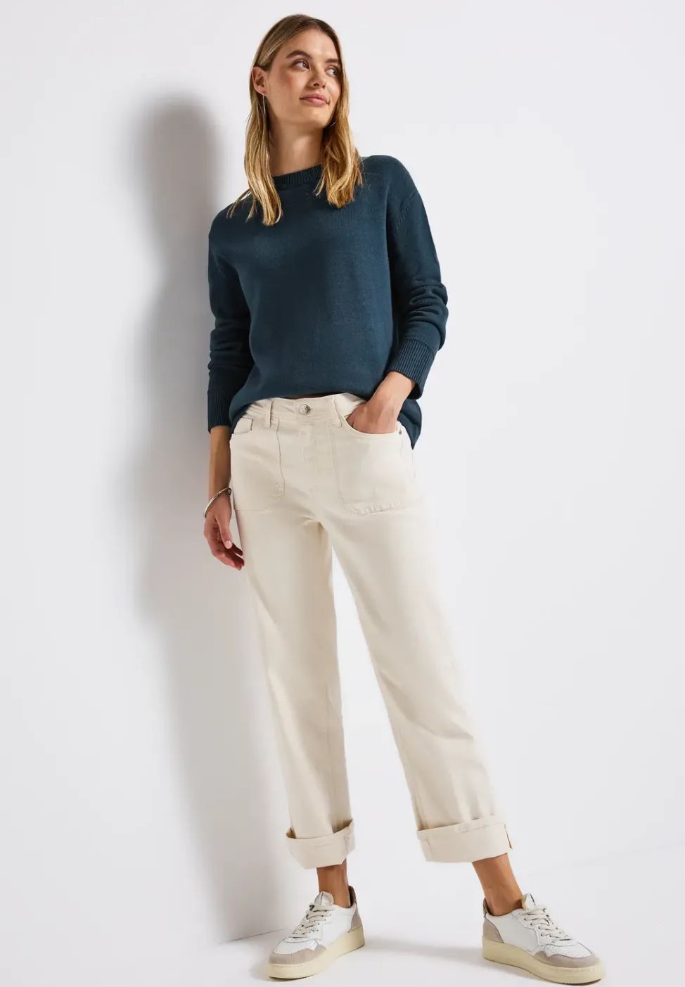 Rundhals Pullover