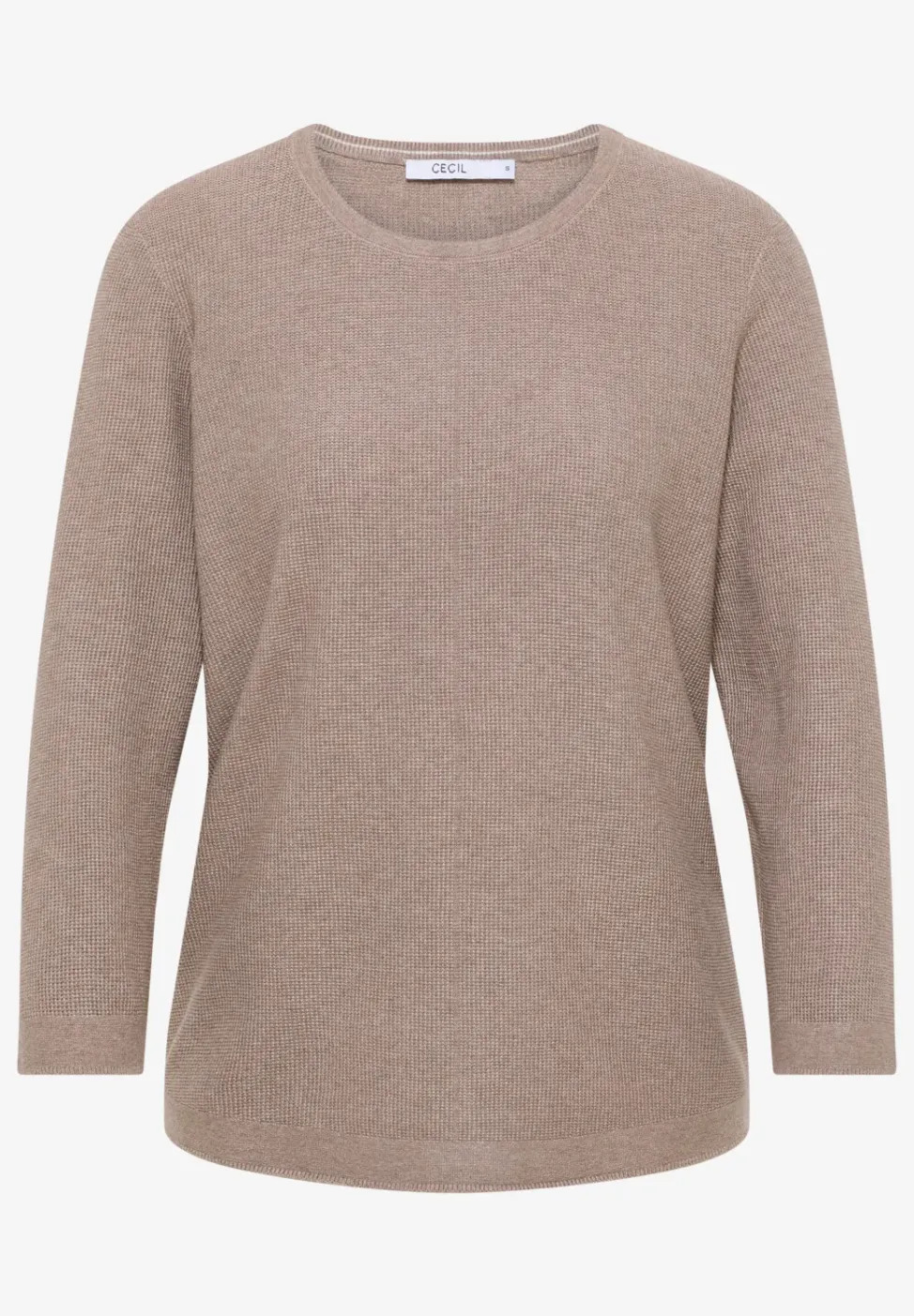 Rundhals Strickpullover