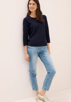 Rundhals Strickpullover