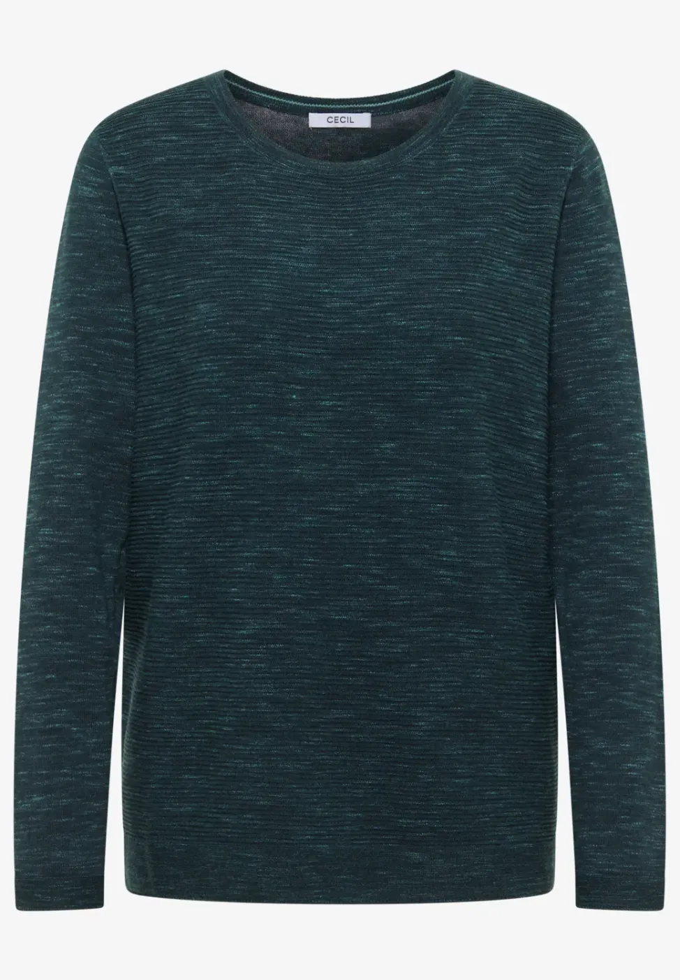 Rundhals Strukturpullover