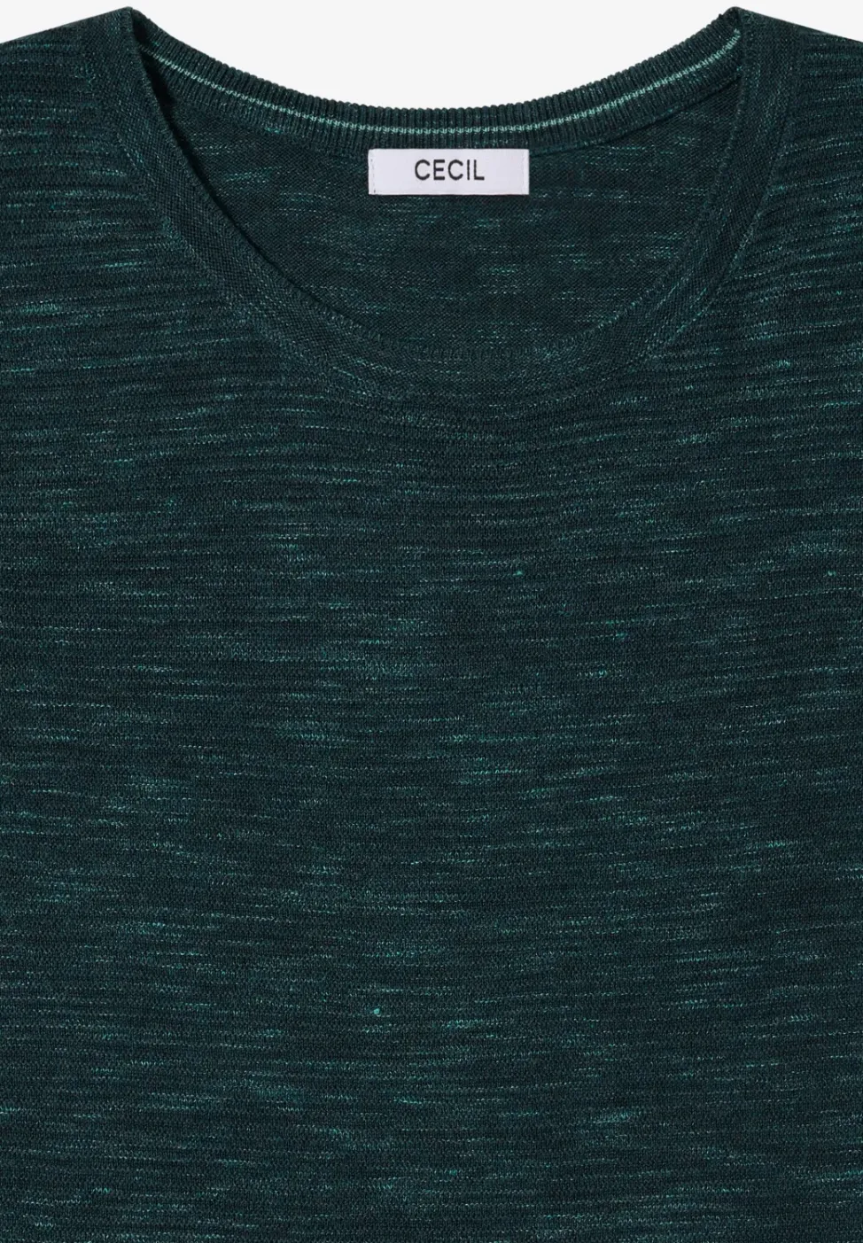 Rundhals Strukturpullover