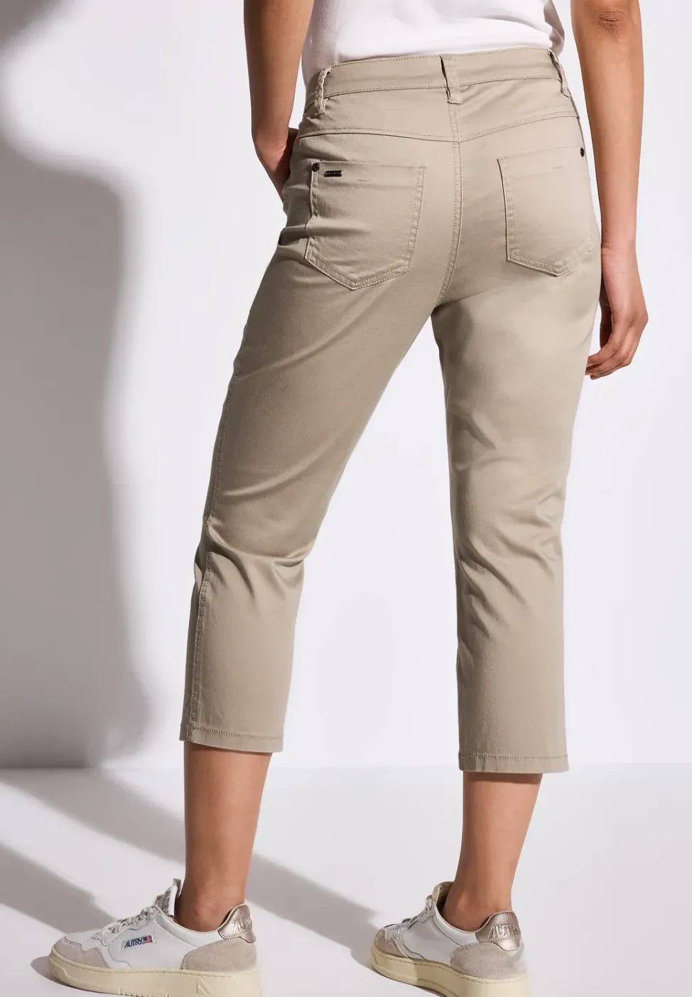 Satin 3/4-Hose
