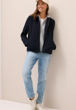 Scuba Jacke mit Sweat-Inlay