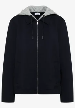 Scuba Jacke mit Sweat-Inlay