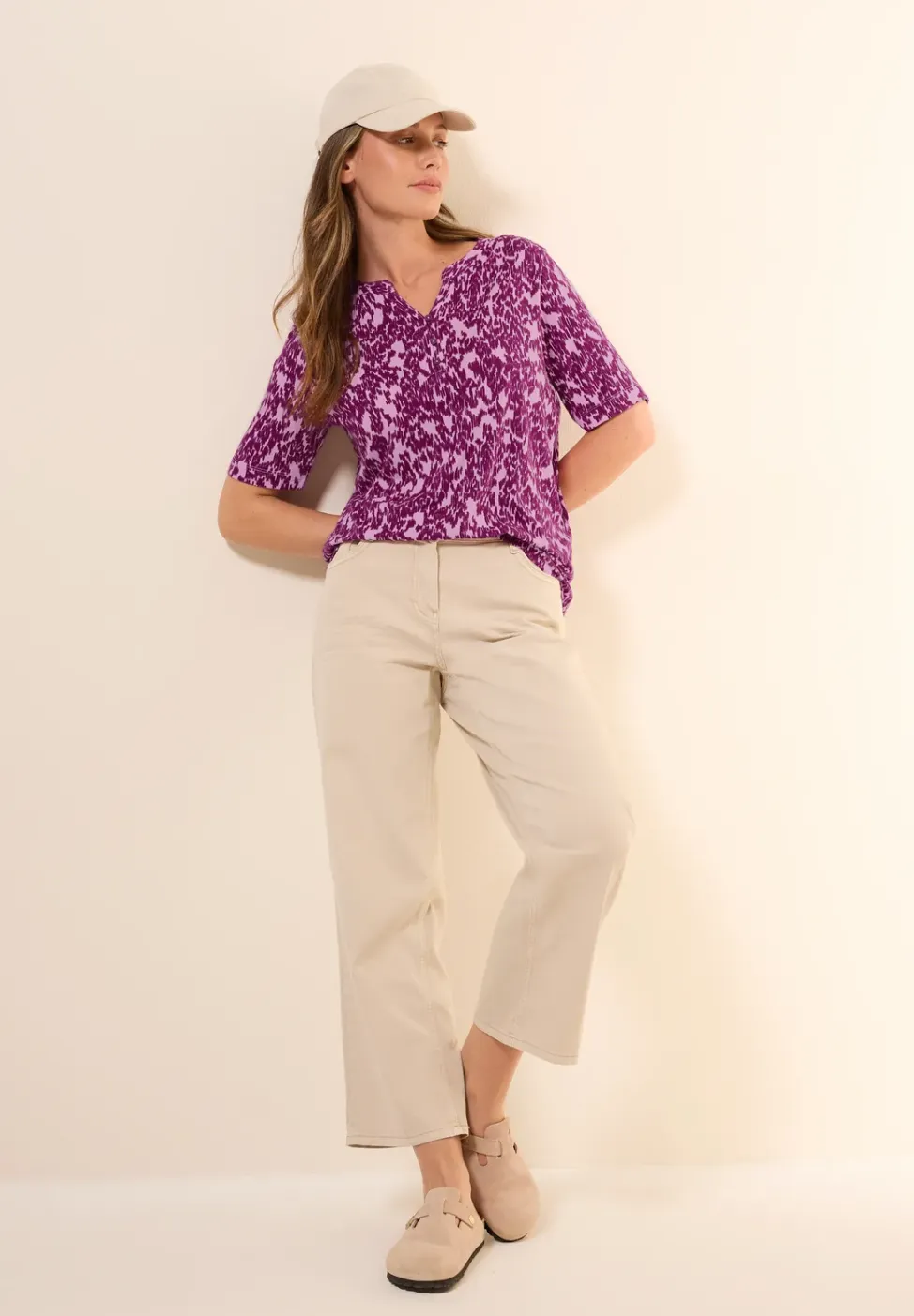 Shirt im Tunika-Look