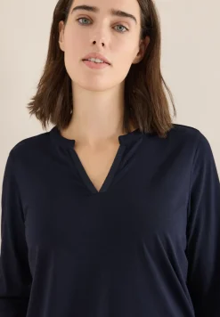Shirt im Tunika-Look