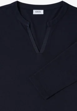 Shirt im Tunika-Look