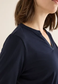 Shirt im Tunika-Look