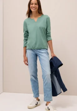 Shirt im Tunika-Look