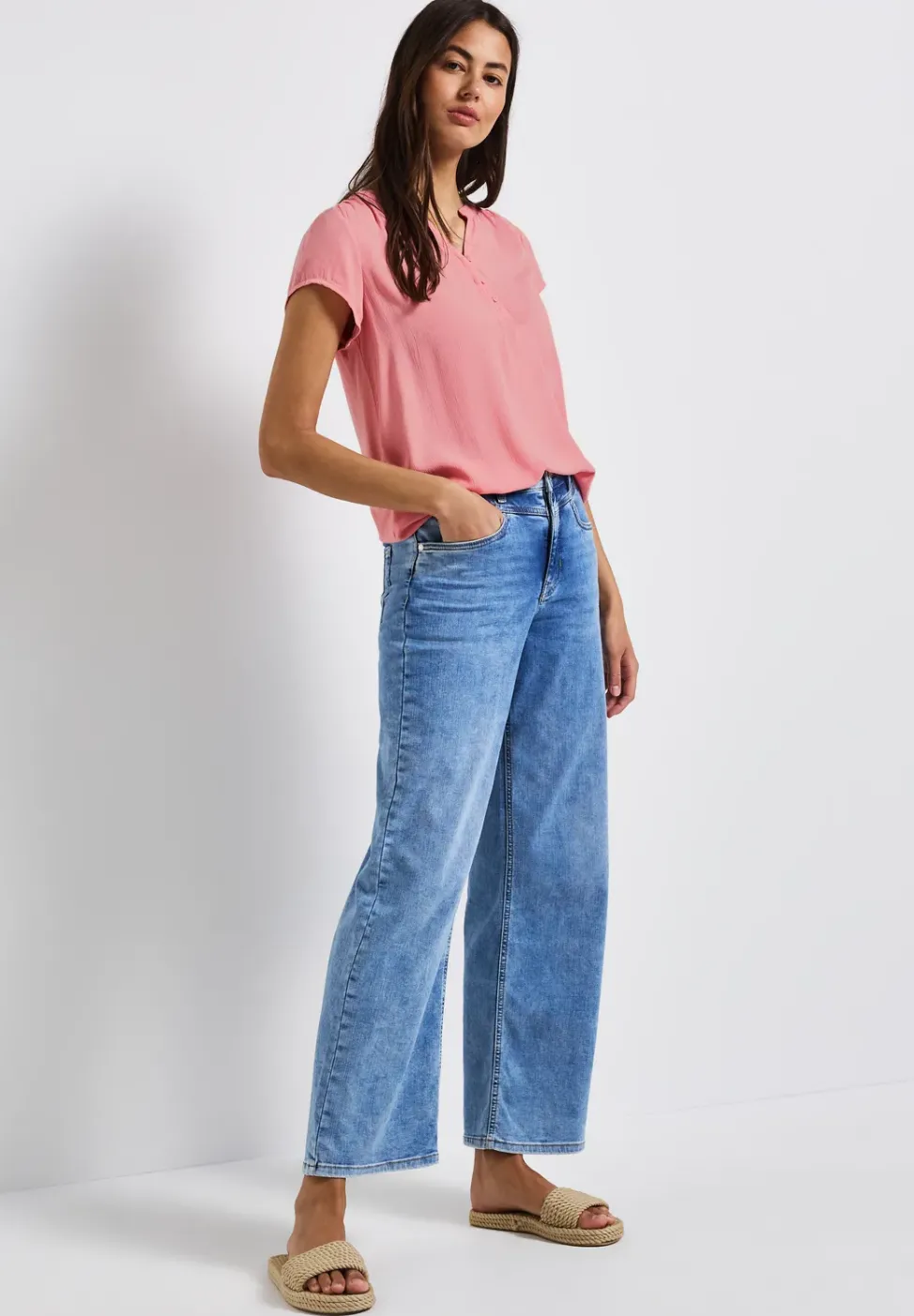 Shirt im Tunika-Look