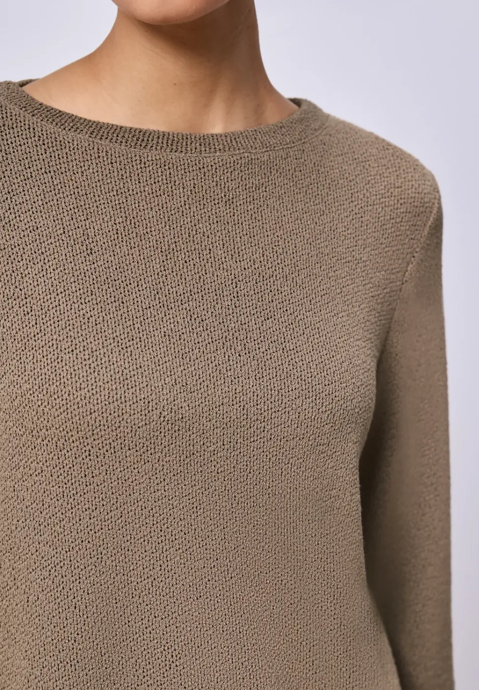 Shirt in Unifarbe