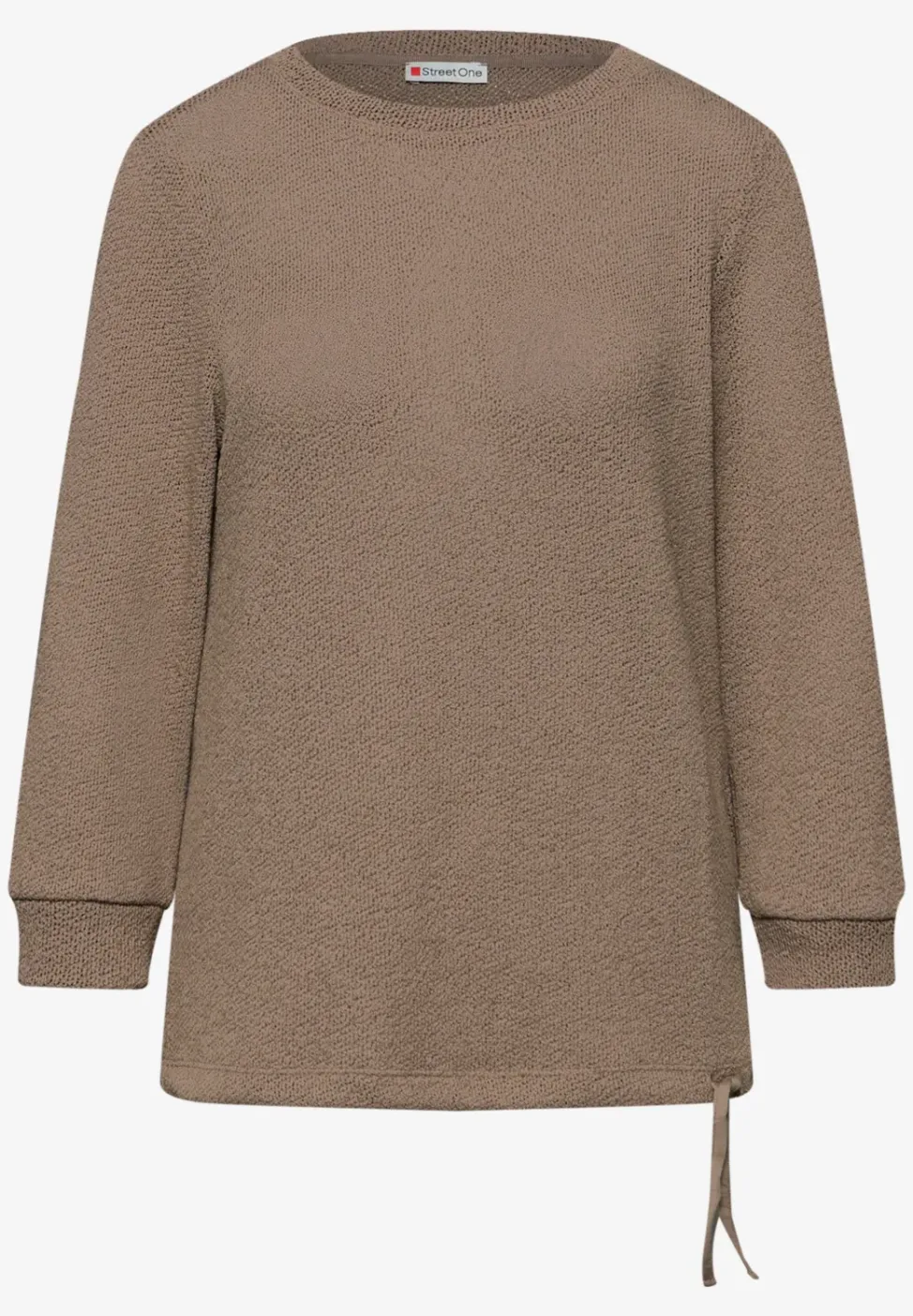 Shirt in Unifarbe