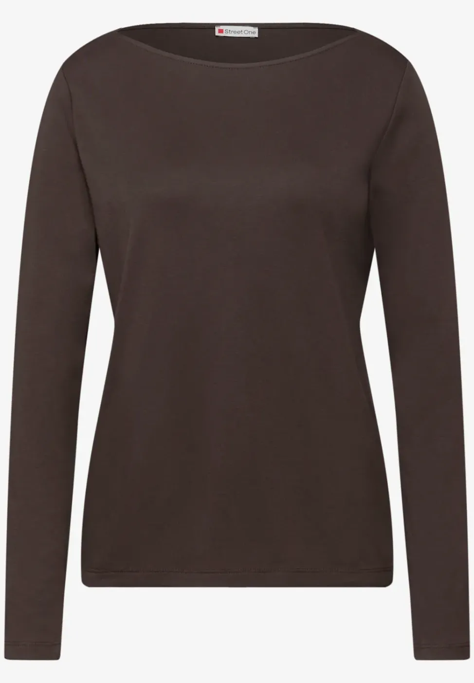Shirt in Unifarbe