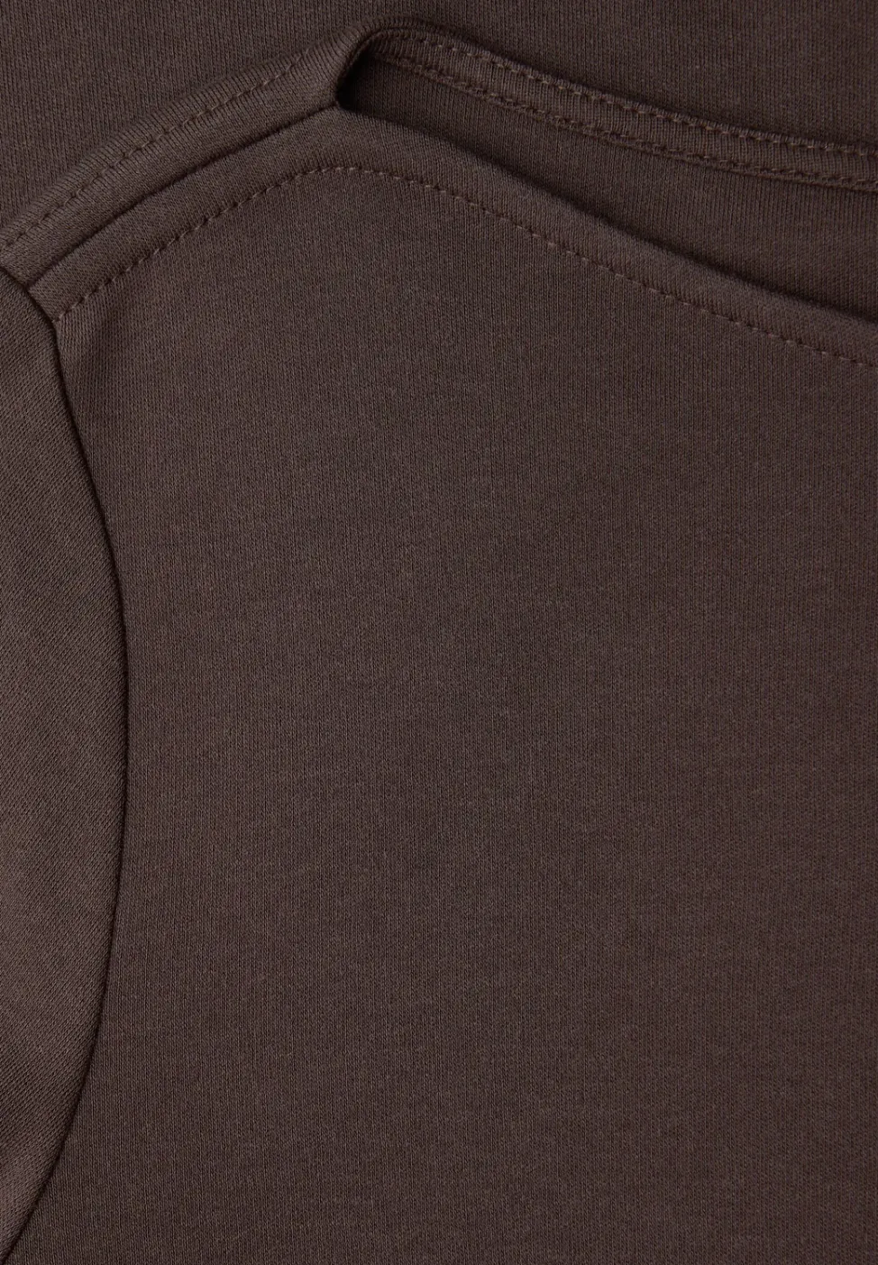 Shirt in Unifarbe