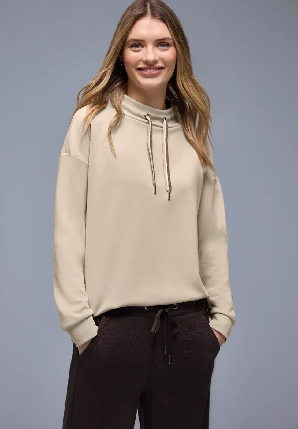 Shirt in Unifarbe