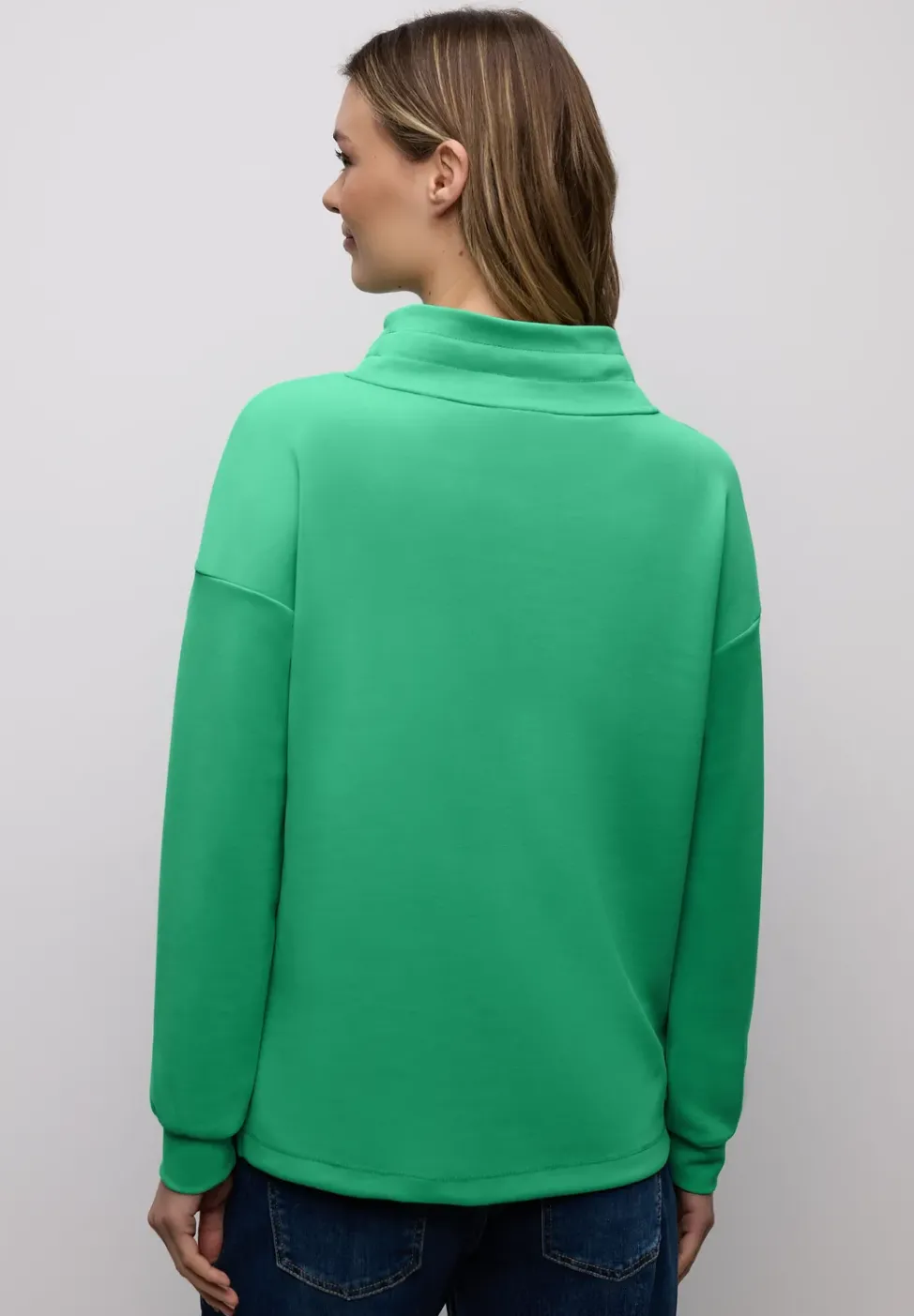 Shirt in Unifarbe