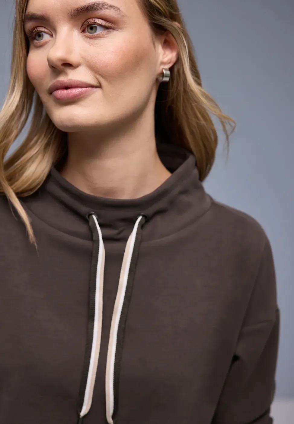 Shirt in Unifarbe