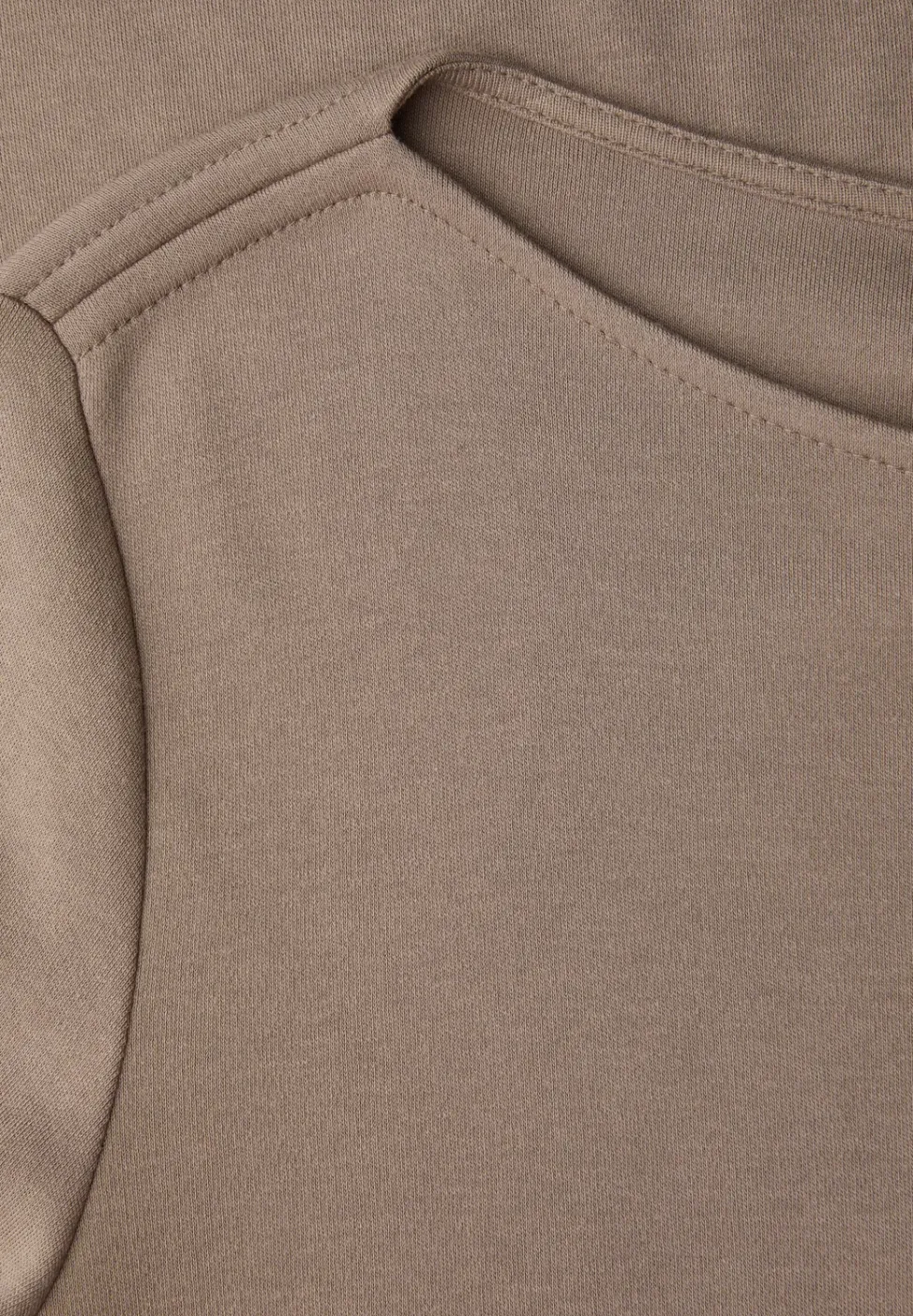 Shirt in Unifarbe