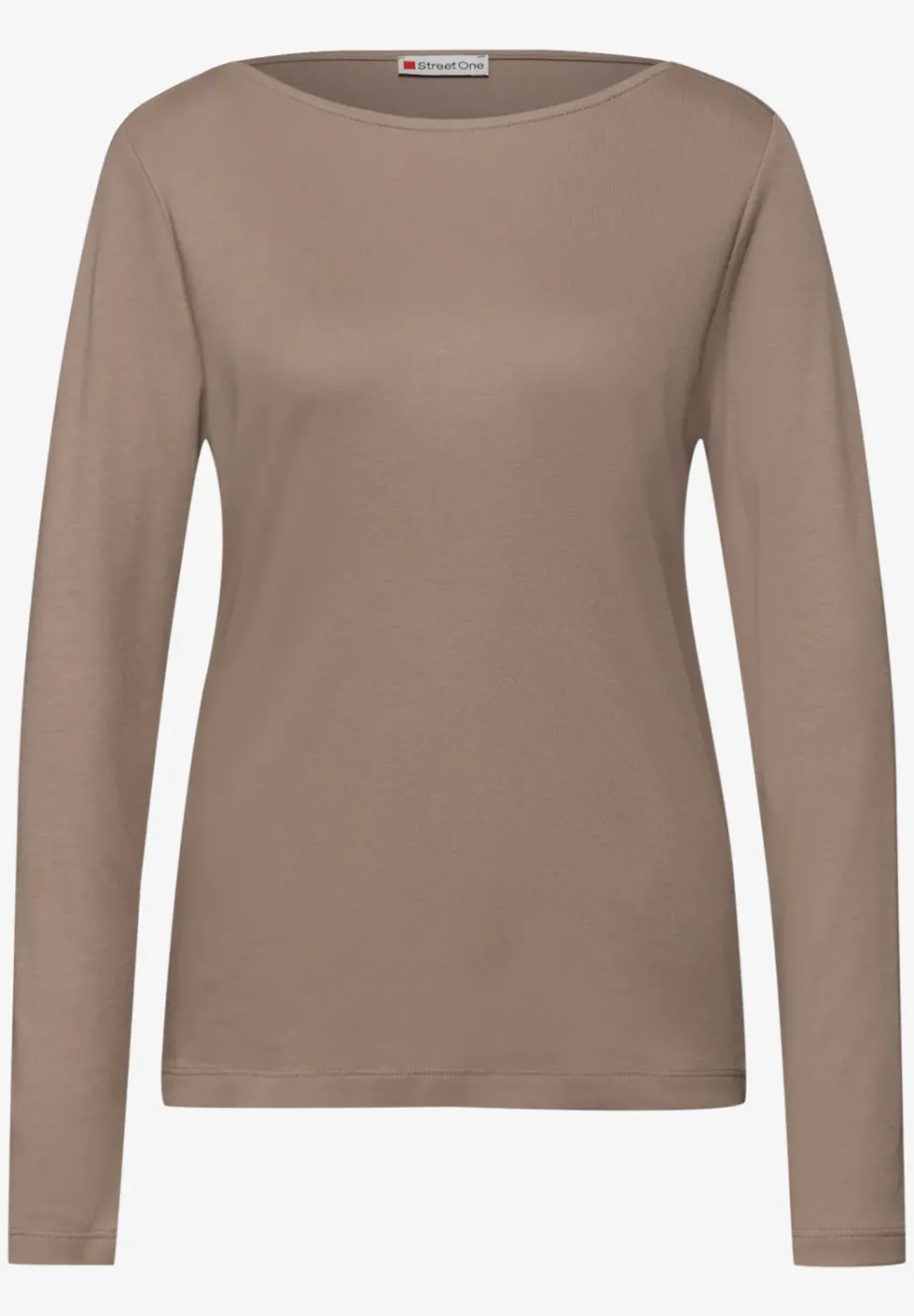 Shirt in Unifarbe
