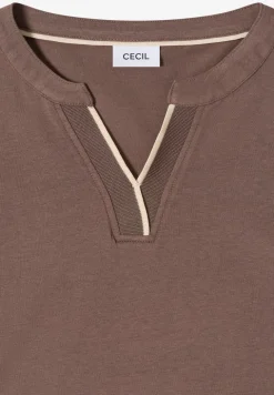 Shirt in Unifarbe