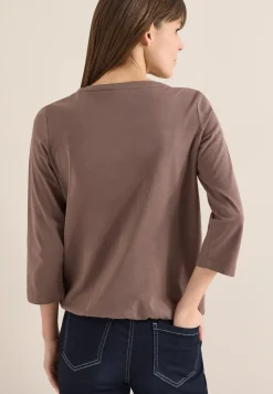 Shirt in Unifarbe