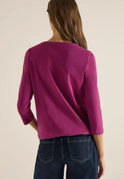 Shirt in Unifarbe