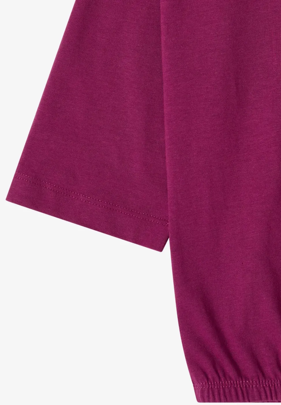 Shirt in Unifarbe