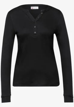Shirt in Unifarbe