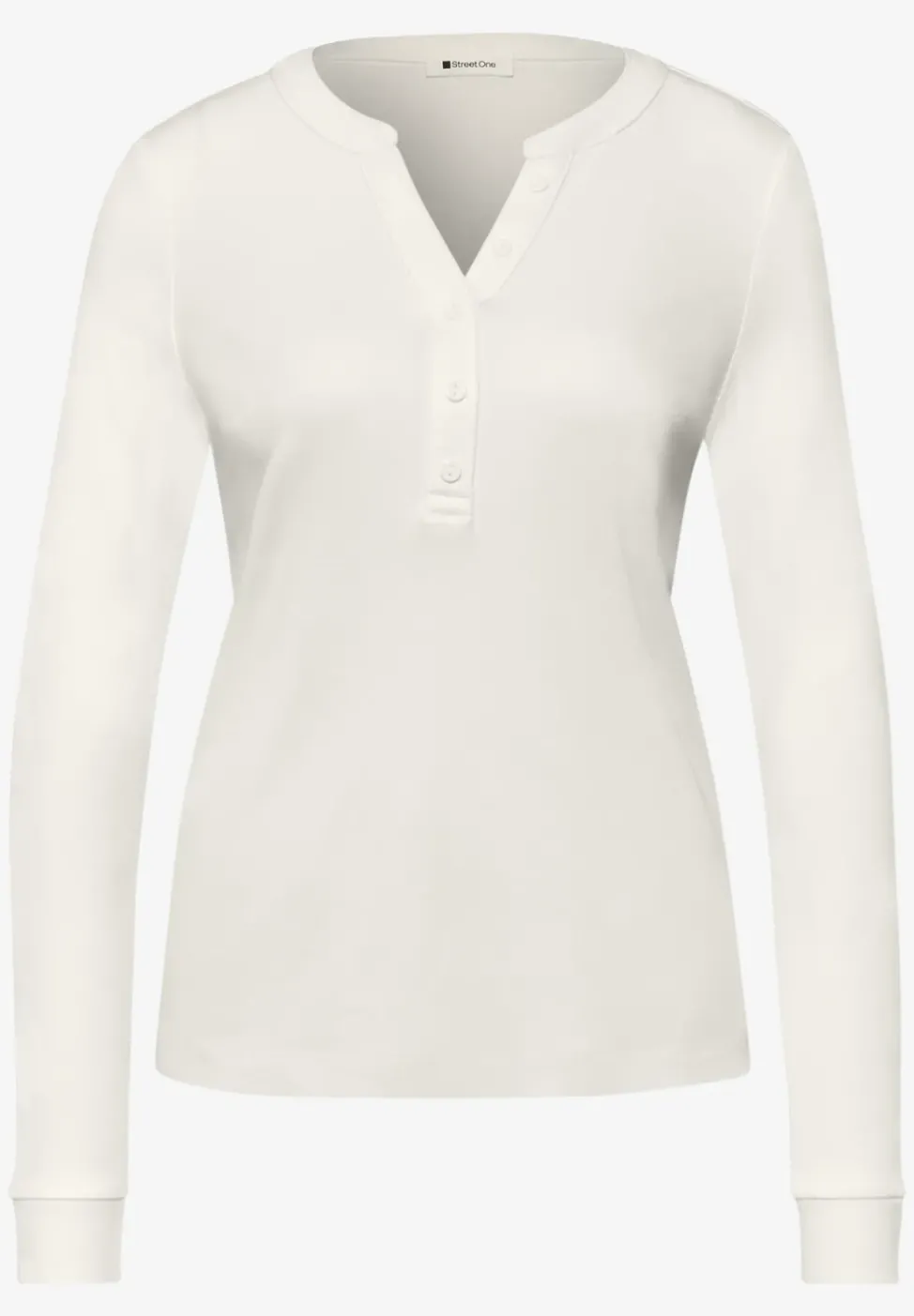 Shirt in Unifarbe