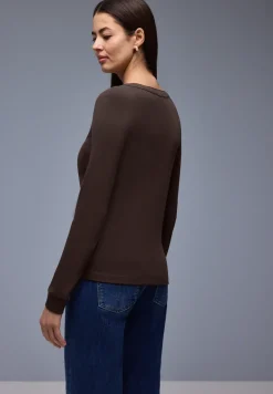 Shirt in Unifarbe