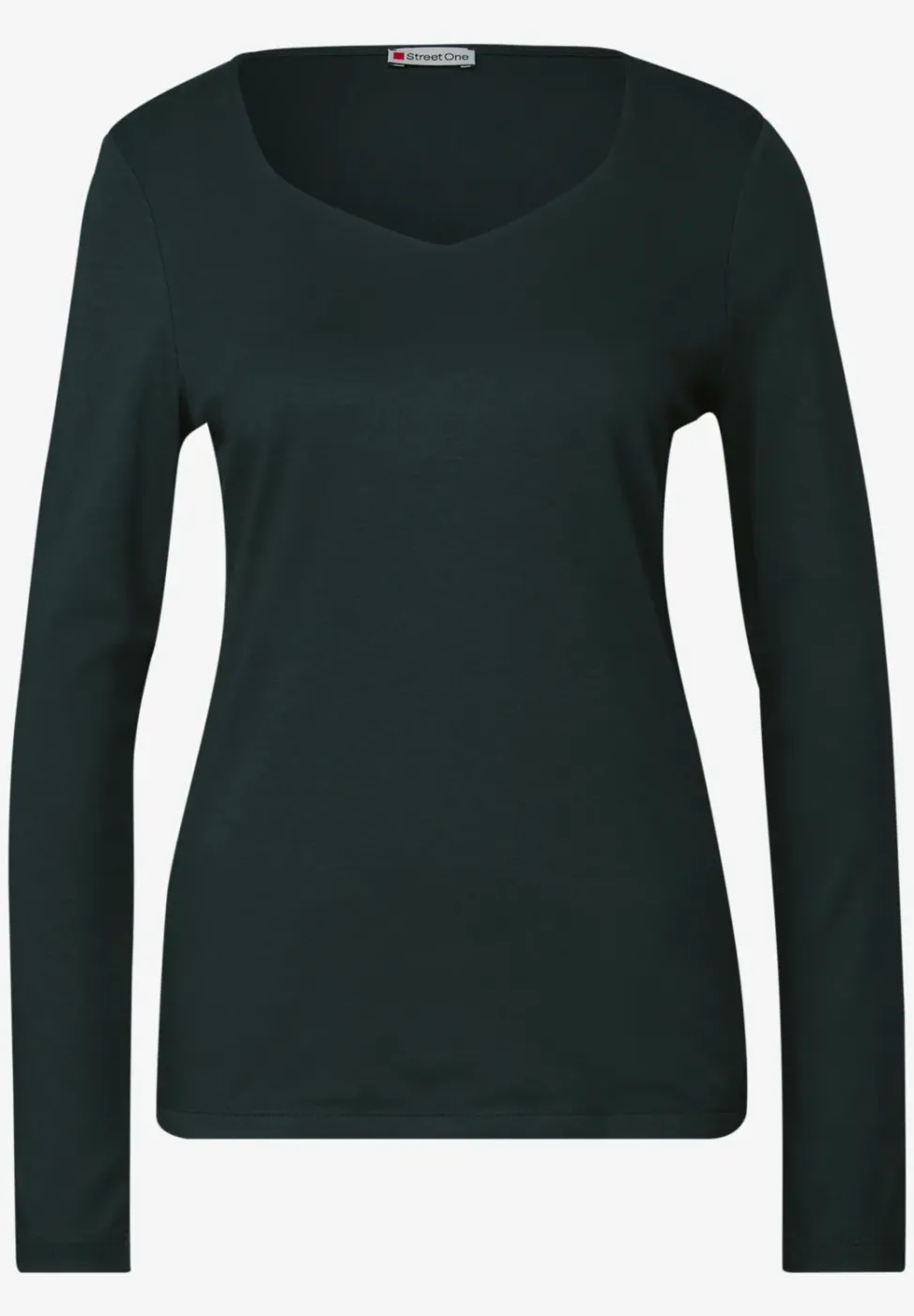 Shirt mit Carrée Ausschnitt
