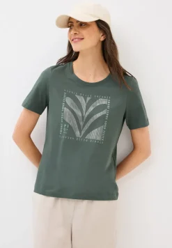 Shirt mit Folien-Print