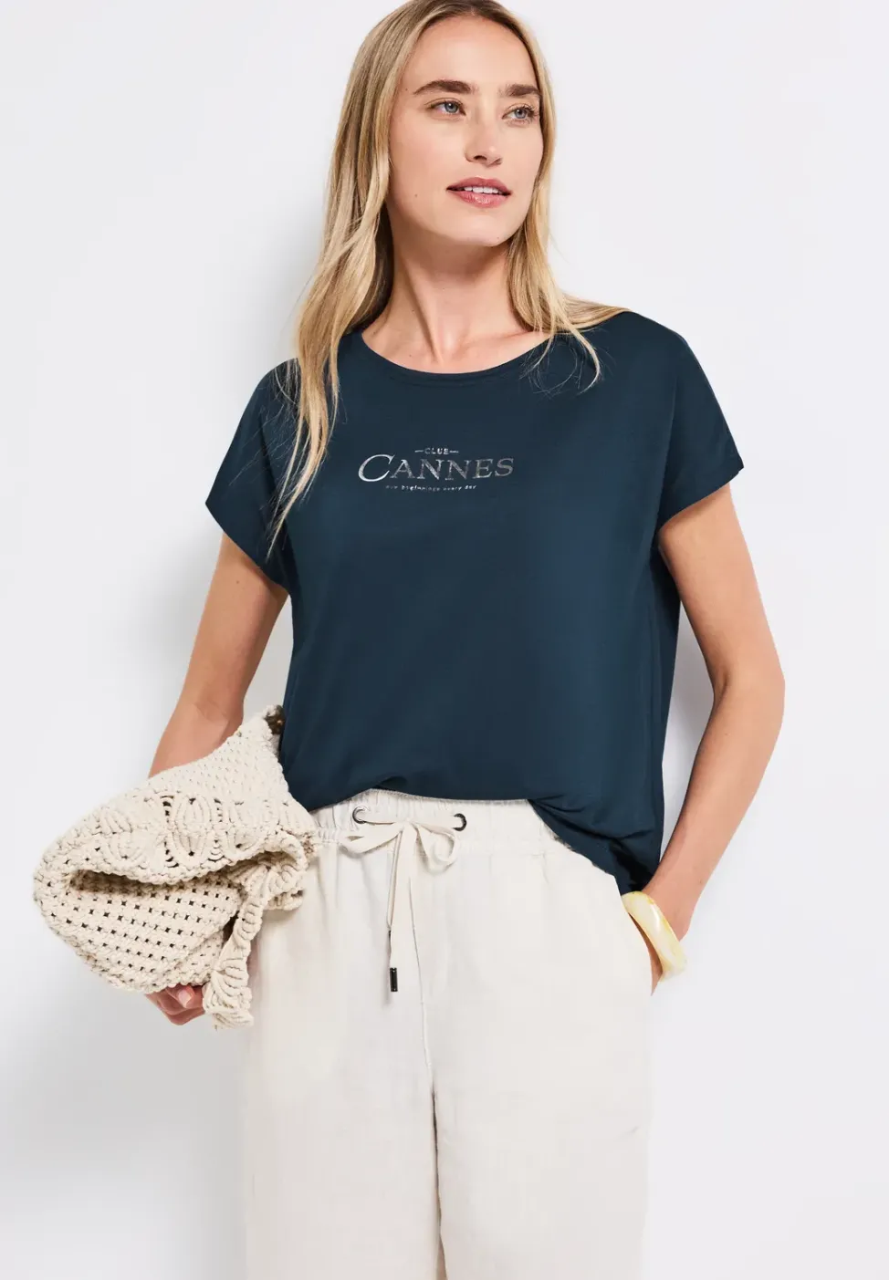 Shirt mit Folien-Wording