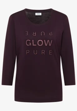 Shirt mit Glitzer-Wording