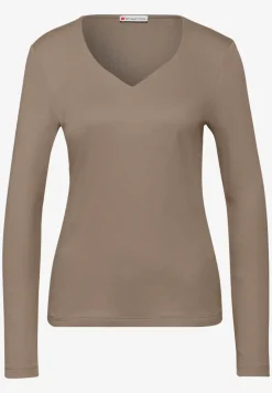 Shirt mit Herzausschnitt