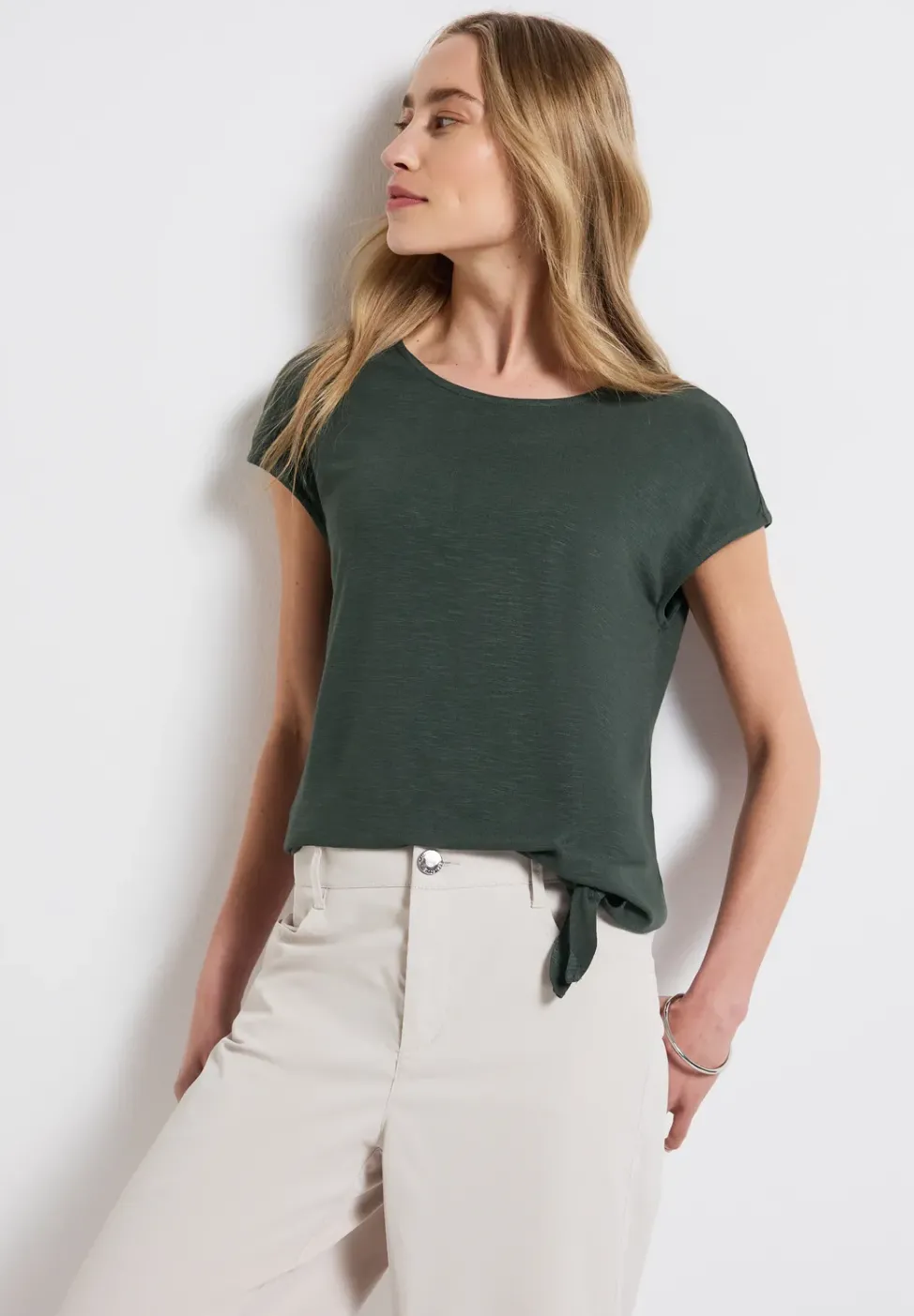 Shirt mit Knotendetail
