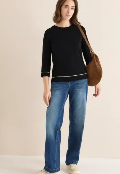 Shirt mit Kontrastdetail
