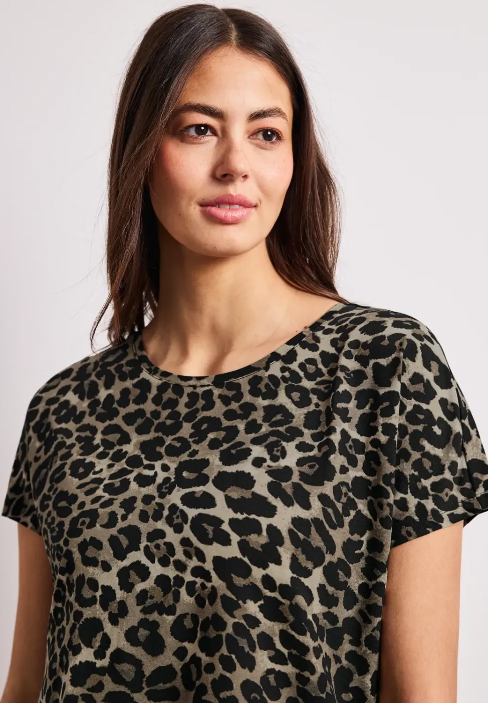 Shirt mit Leo-Muster