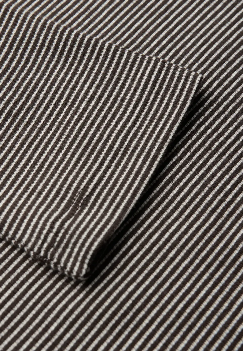 Shirt mit Rippstruktur
