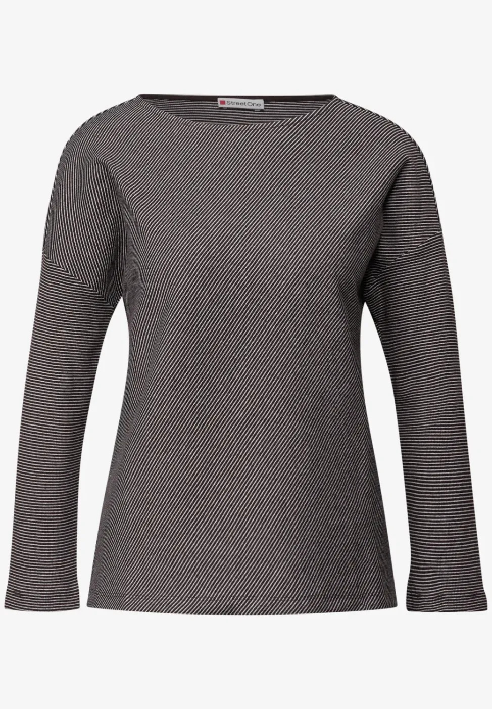 Shirt mit Rippstruktur