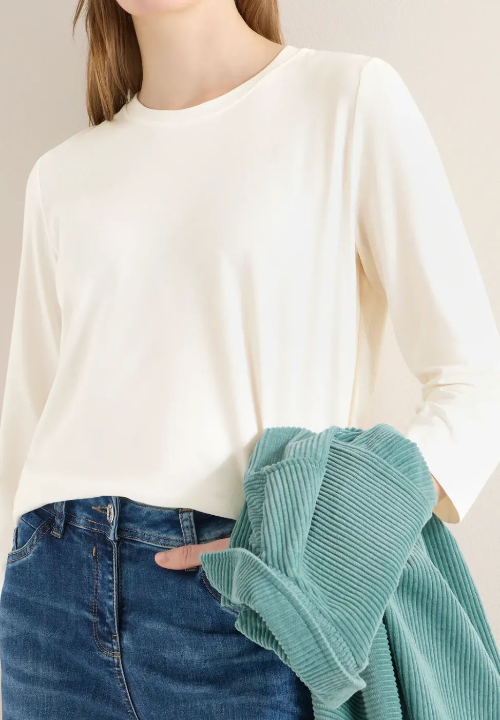 Shirt mit Tapedetail