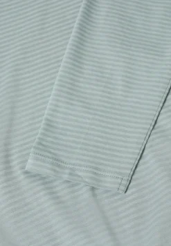 Shirt mit tonalen Streifen