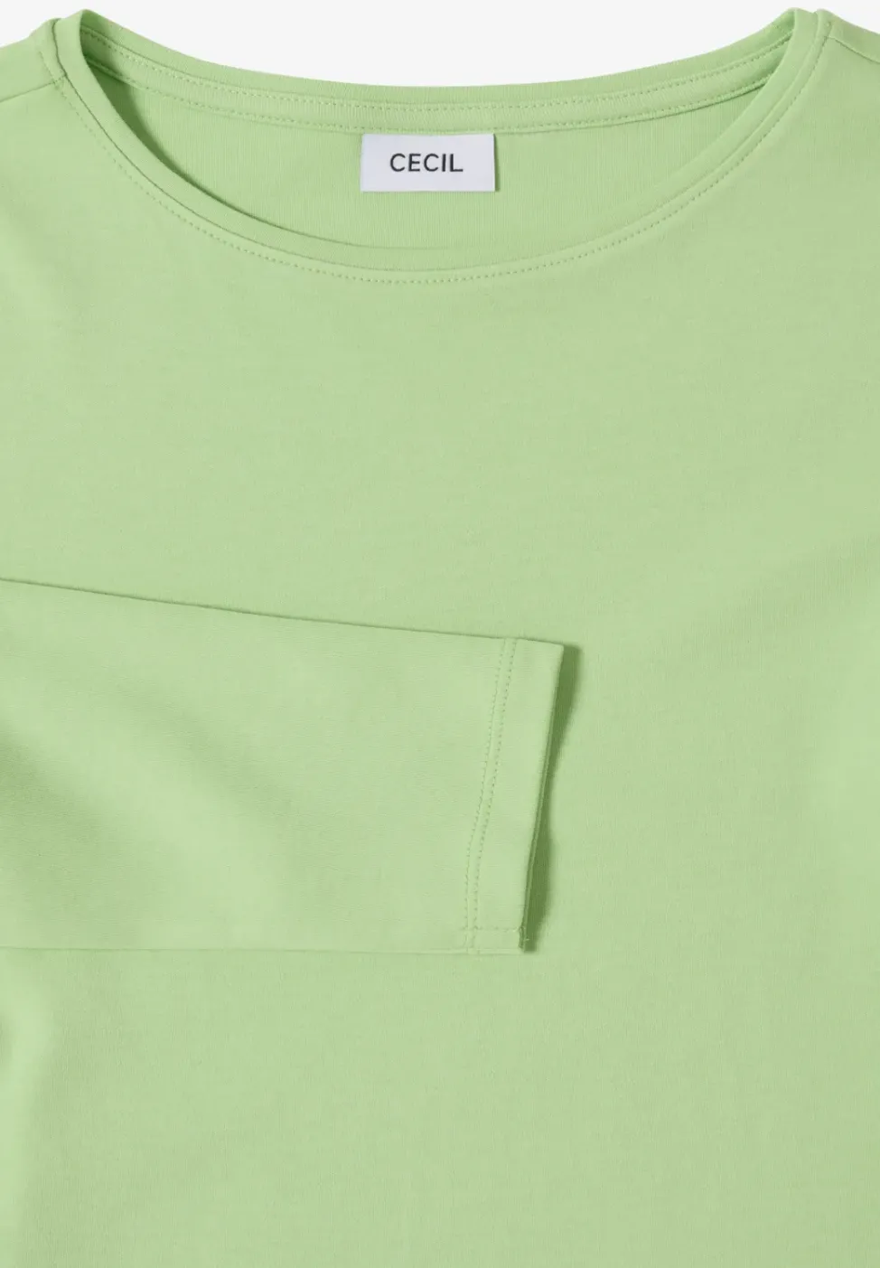 Shirt mit U-Boot-Ausschnitt