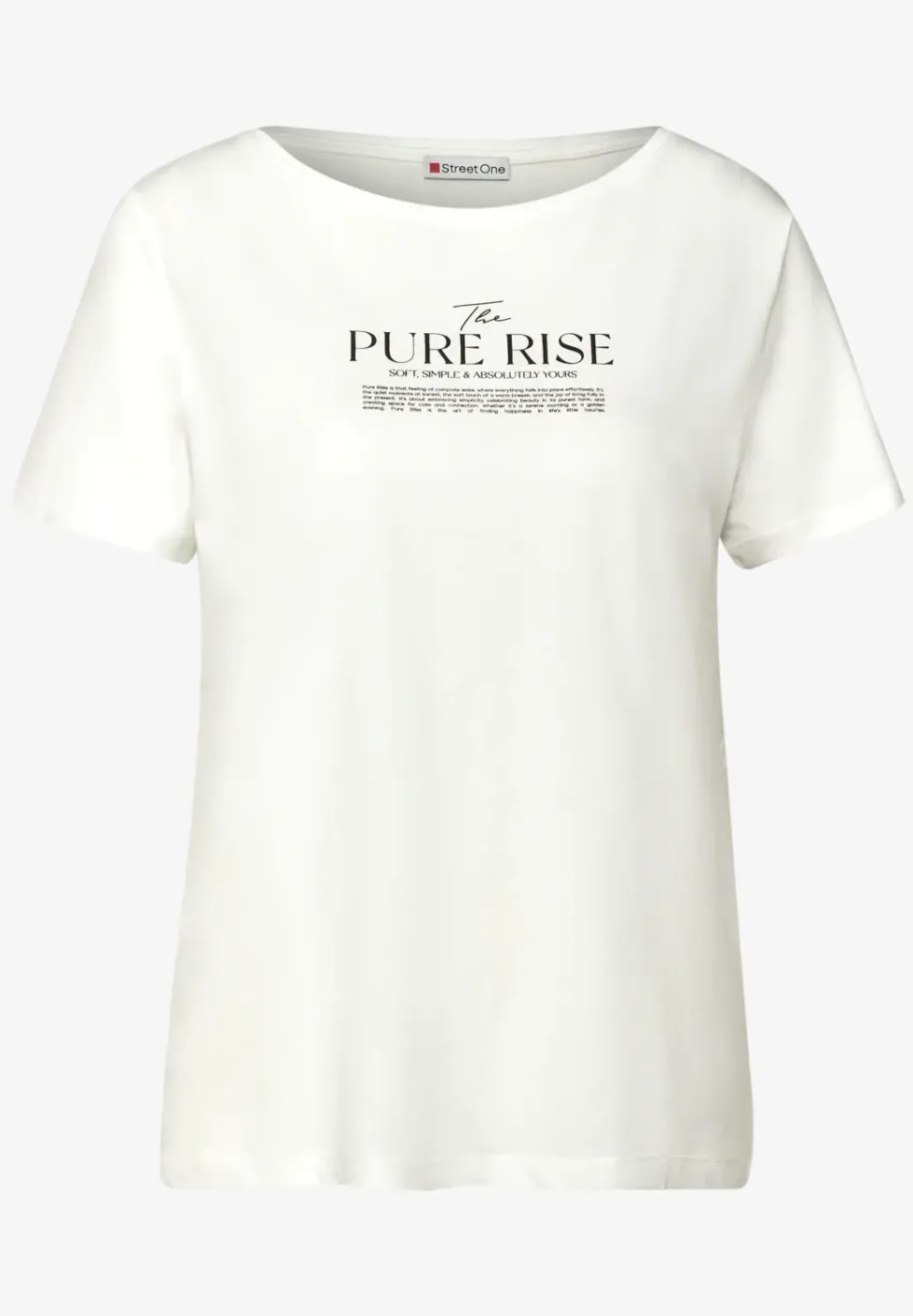 Shirt mit Wording Artwork