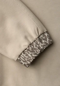 Silk-Look Hoodie Jacke