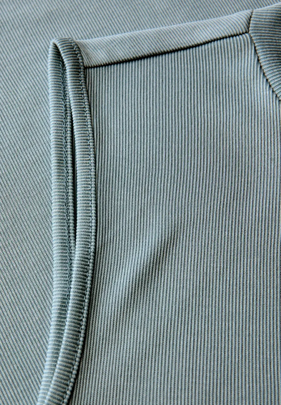 Silk-Look Rippstruktur-Top
